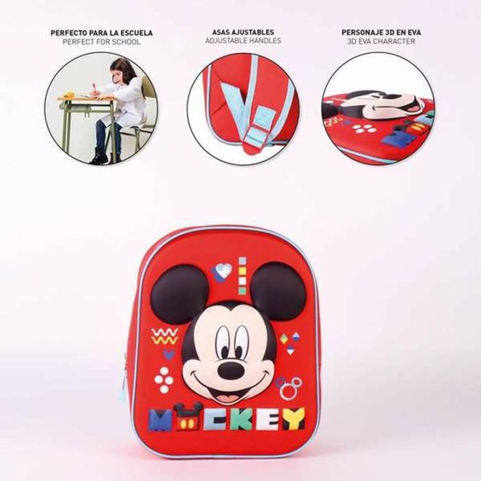 Mochila Infantil 3D Mickey 5 Mochila Infantil 3D Mickey 5