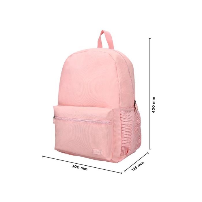 Cartera Liderpapel Mochila Bol Sillo Lateral Elastico Color Rosa 400x125x300 1