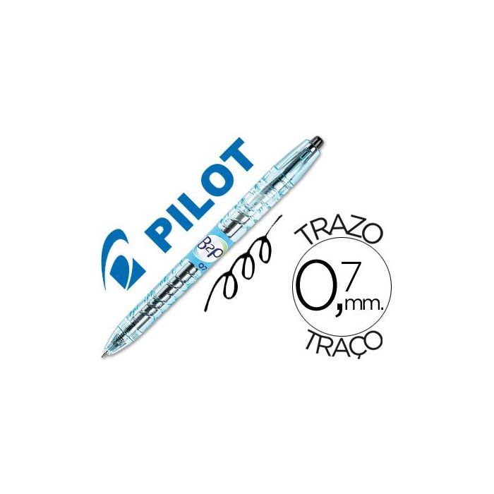 Boligrafo Pilot Gel B2P Negro 10 unidades