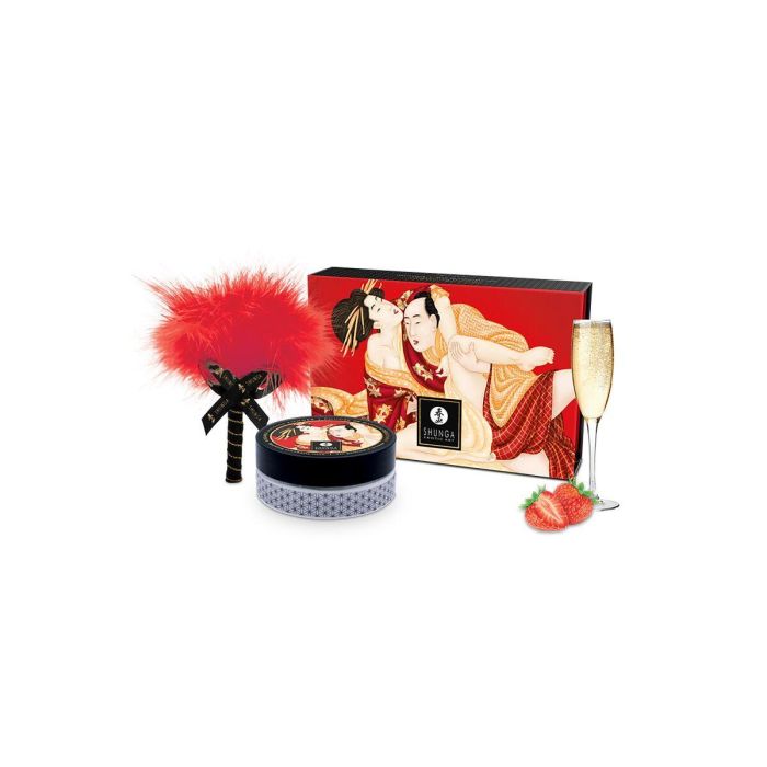 Polvos Comestibles Shunga CHAMPAGNE STRAWBERRIES 75 g Polvos Comestibles Shunga CHAMPAGNE STRAWBERRIES 75 g
