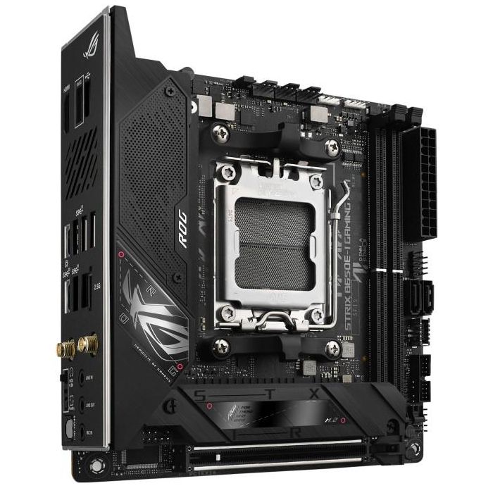 Asus ROG STRIX B650E-I GAMING WiFi Placa Base AMD B650 Mini ITX DDR5 SDRAM 6 Asus ROG STRIX B650E-I GAMING WiFi Placa Base AMD B650 Mini ITX DDR5 SDRAM 6