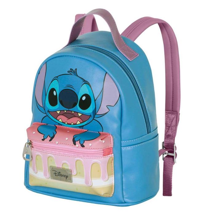 Mochila Heady Pequeña Cake Disney Lilo y Stitch Azul