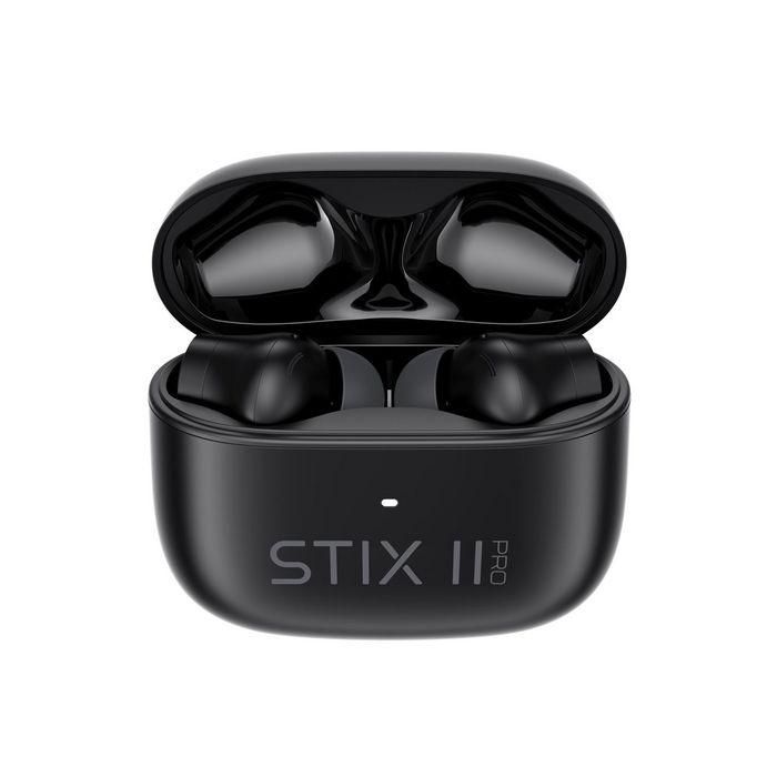Veho STIX II Pro Auriculares Inalámbricos Verdaderos con Cancelación de Ruido Activa ANC, Bluetooth 5.3 y Resistencia IPX4 - Negro Carbón 4 Veho STIX II Pro Auriculares Inalámbricos Verdaderos con Cancelación de Ruido Activa ANC, Bluetooth 5.3 y Resistencia IPX4 - Negro Carbón 4