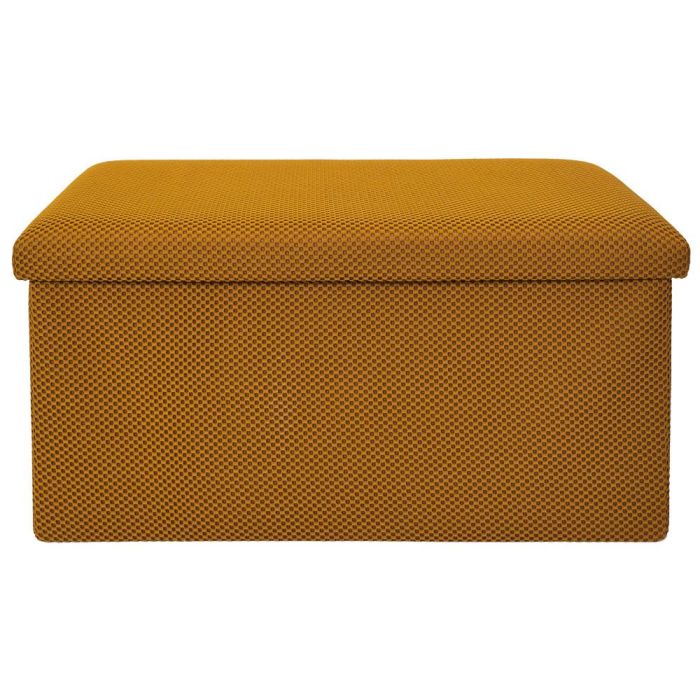Banco-Puf Plegable Atom Mostaz Home Deco Factory 3 Banco-Puf Plegable Atom Mostaz Home Deco Factory 3