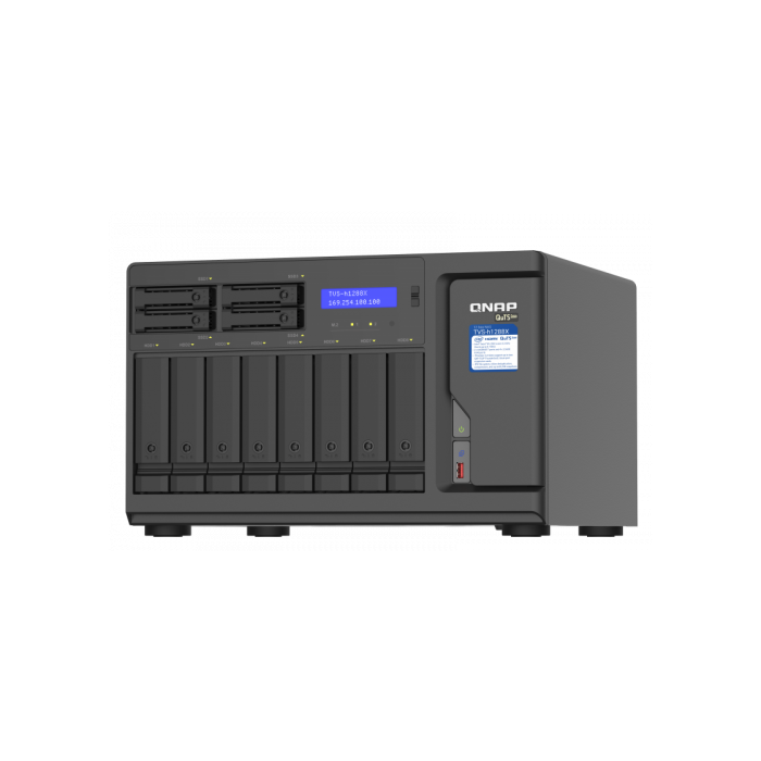 QNAP TVS-h1288X NAS Torre Ethernet Negro 2