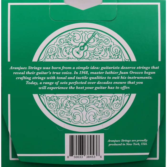 ARANJUEZ Clásica Nylon Concert Silver 400 - Juego de Cuerdas para Guitarra Tensión Alta 1