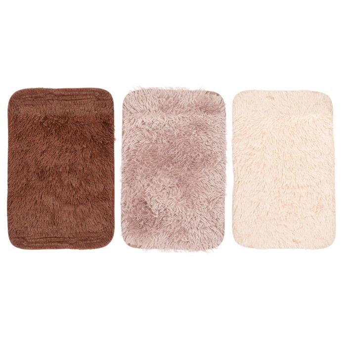 Alfombra Pelo Largo 40X60 Cm 3 Tonos Marrones Giftdecor (24 Unidades) 1 Alfombra Pelo Largo 40X60 Cm 3 Tonos Marrones Giftdecor (24 Unidades) 1