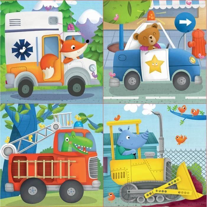 EDUCA - Patrulla de rompecabezas progresivo 1