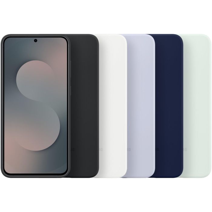 Samsung Silicone Cover fr Galaxy S25 FE, Dark Blue 2