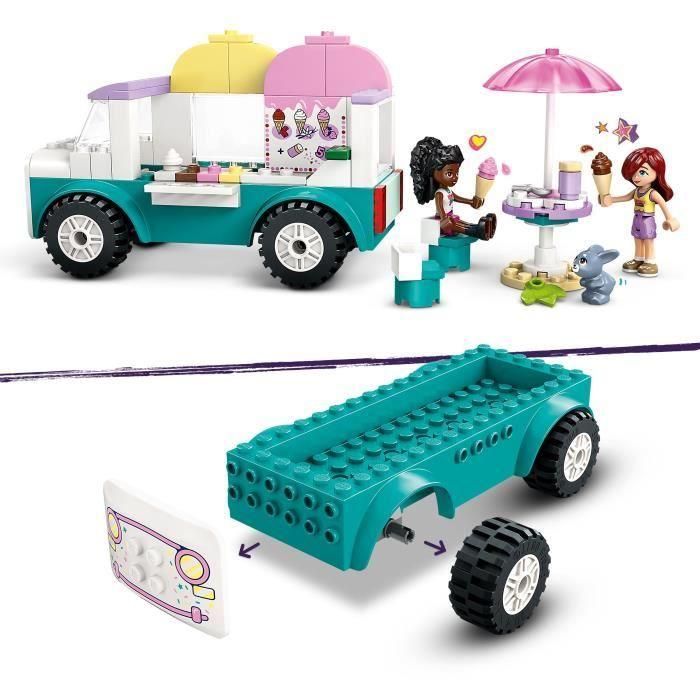Juego de construccion camión de los helados de heartlake city lego friends 2