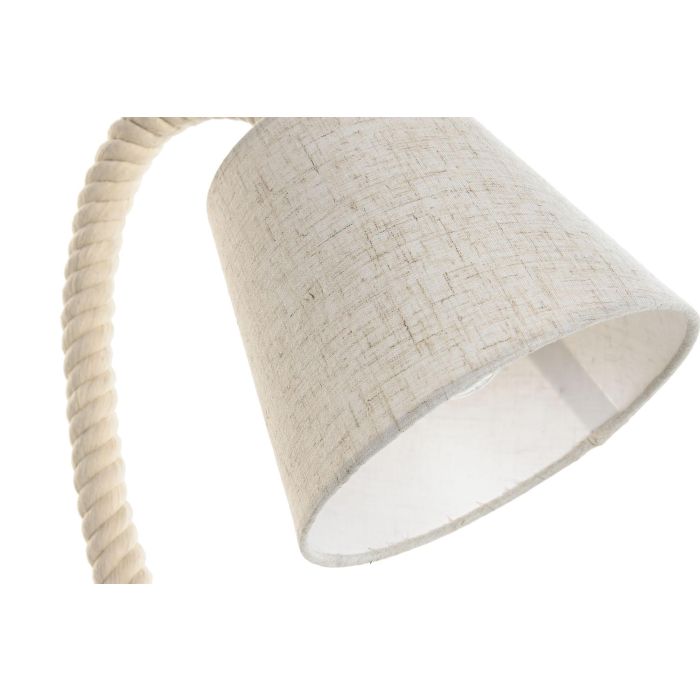 Lampara Sobremesa Mediterraneo DKD Home Decor Blanco 18 x 35 x 26 cm (4 Unidades) 2