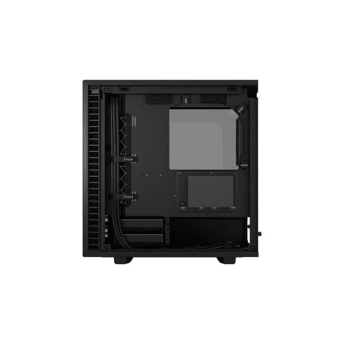 Fractal Design Define 7 Mini Negro PC - Micro ATX/Mini-ITX, Ventiladores Incluidos, Gestión de Cables, FD-C-DEF7M-02