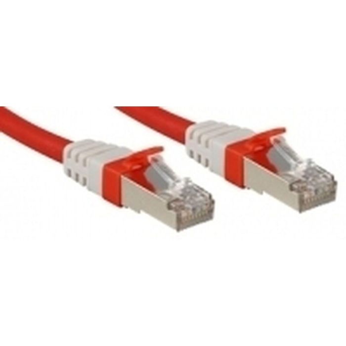 Cable de Red Rígido UTP Categoría 6 LINDY 45386 Rojo 2 m