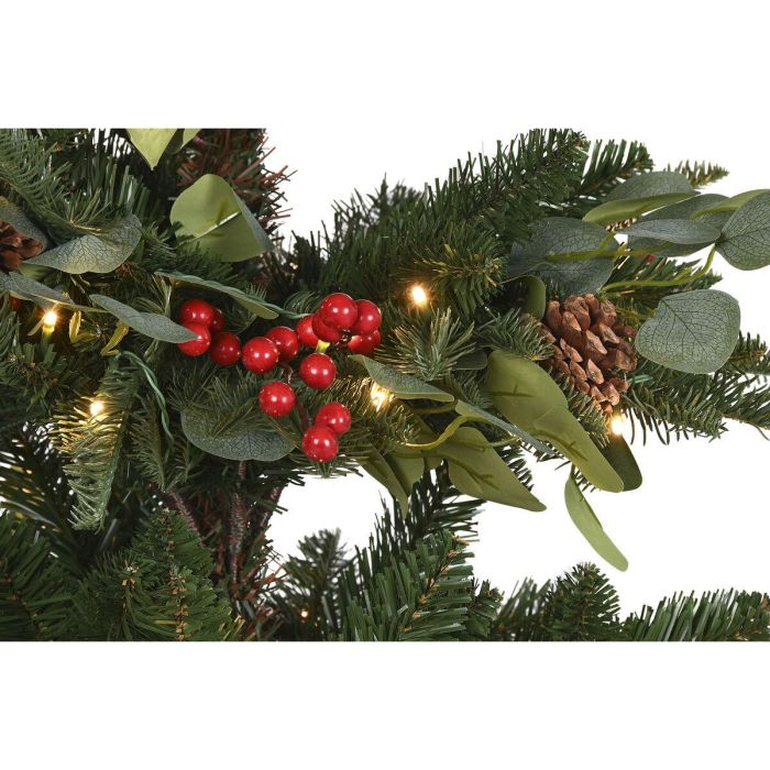 Arbol Navidad Alpina DKD Home Decor Verde Rojo 95 x 150 x 95 cm 5