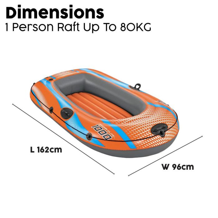 Bestway Barca Kondor Elite 1000 162x96x29 cm Ocio 61135 4