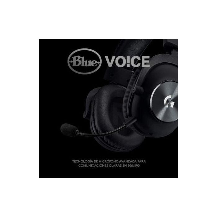 Logitech Pro Gaming X Auriculares con BLUE VO!CE y DTS Headphone:X 2.0 para sonido envolvente de 7.1 canales 2 Logitech Pro Gaming X Auriculares con BLUE VO!CE y DTS Headphone:X 2.0 para sonido envolvente de 7.1 canales 2