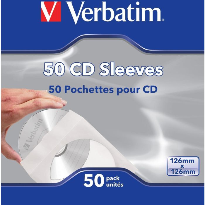 Verbatim Funda para CD, Caja de 50 Unidades