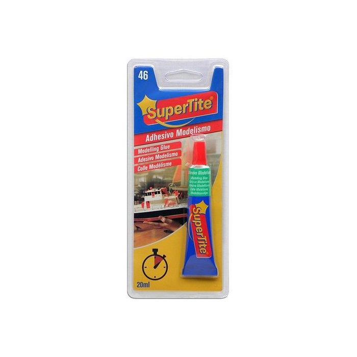 Pegamento Modelismo Supertite 20 Ml 12 unidades