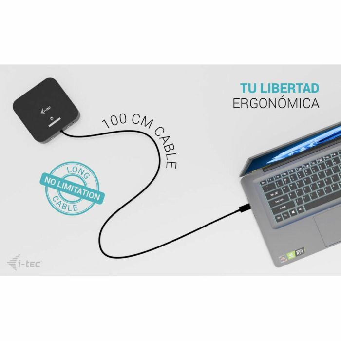 Hub USB i-Tec C31DUALHDMIDPD100 6 Hub USB i-Tec C31DUALHDMIDPD100 6