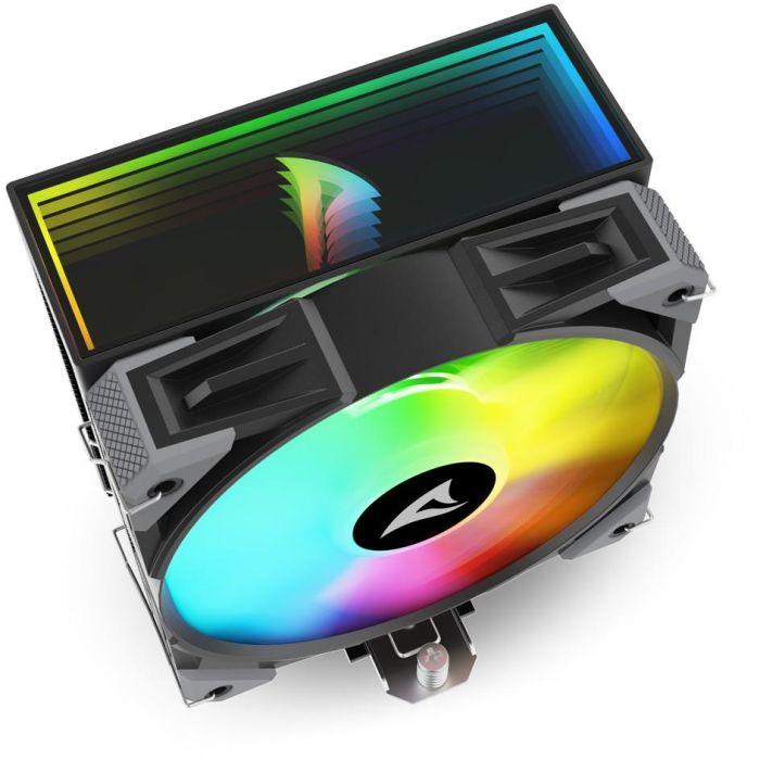 Sharkoon A40 RGB Refrigerador Aire Negro 12cm 500-1800RPM, 230W TDP 12 Sharkoon A40 RGB Refrigerador Aire Negro 12cm 500-1800RPM, 230W TDP 12