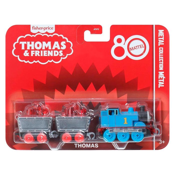 Fisher-Price Locomotora Thomas 80 Aniversario Thomas Y Friends JFV72 Edición Coleccionista Compatible con Pistas 4