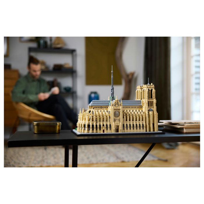 LEGO Architecture Notre-Dame de Paris 21061 Juego de Construcción para Adultos con 4383 Piezas 24