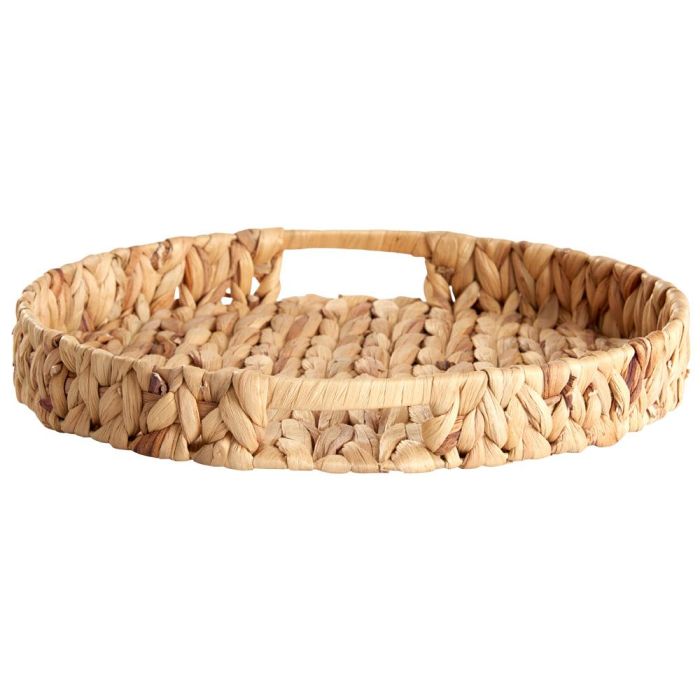 Day Bandeja diámetro 32 cm Jacinto de Agua Trenzado Con Asas Integradas 2