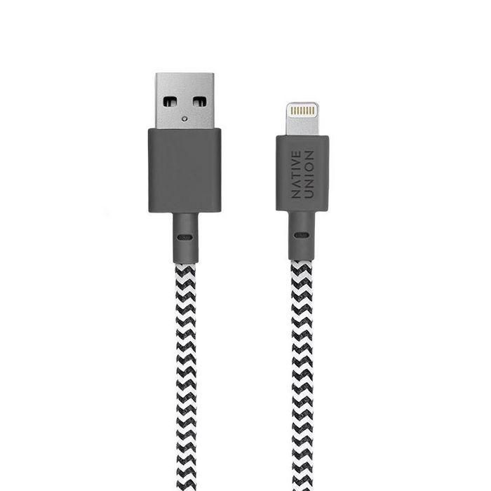 Native Union Belt Cable-Lightning-Zebra-1.2M 2 Native Union Belt Cable-Lightning-Zebra-1.2M 2