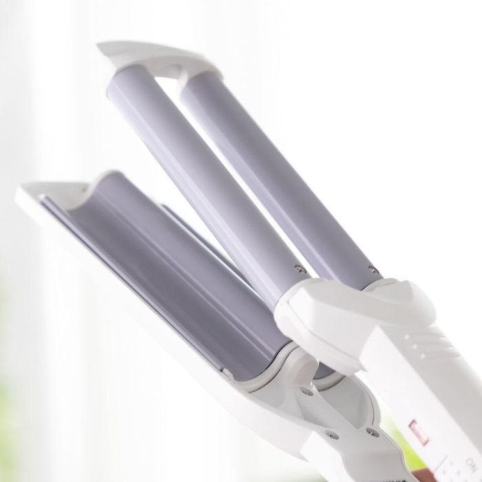 Plancha de Pelo Cerámica para Ondas Wavio InnovaGoods 55 W 5 Plancha de Pelo Cerámica para Ondas Wavio InnovaGoods 55 W 5