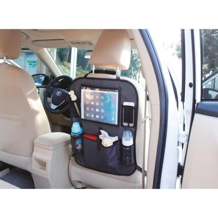 Tineo Organizador de Asiento Trasero de Automóvil Universal para Bebés, con Bolsillo para Tablet Táctil y Amplio Almacenamiento, Fácil Instalación 2