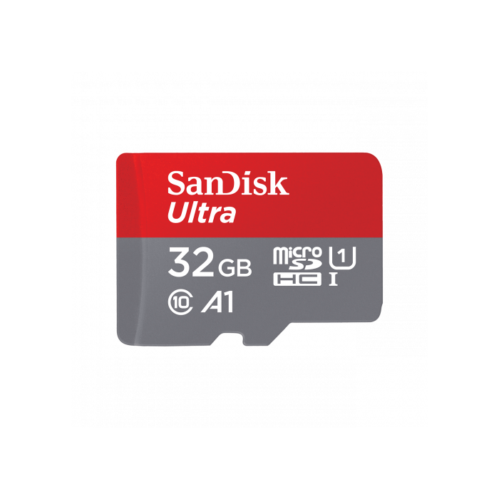 Tarjeta de Memoria Micro SD con Adaptador SanDisk SDSQUNR-032G-GN3MA C10 32 GB