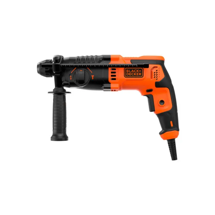 Black+Decker Martillo SDS-Plus BEHS01K-QS 650W 3 Modos Portabrocas SDS Plus, Velocidad Variable, Incluye Maletín y Accesorios 0