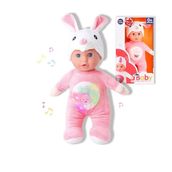 Muñeca conejo de peluche 30 cm 1 Muñeca conejo de peluche 30 cm 1