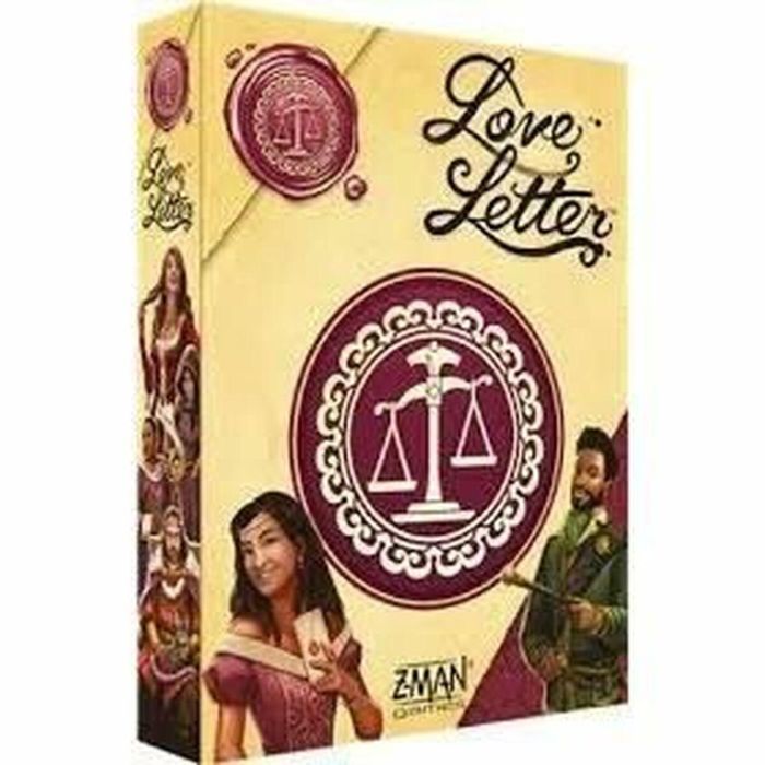 Asmodee ASM841333131272 Carta de amor Juego de Cartas Caja Ecológica Asmodee ASM841333131272 Carta de amor Juego de Cartas Caja Ecológica
