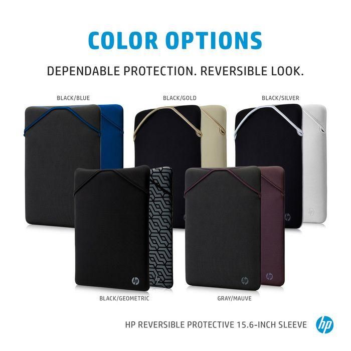 HP Funda Protectora Reversible para Portátil 15.6 pulgadas Oro