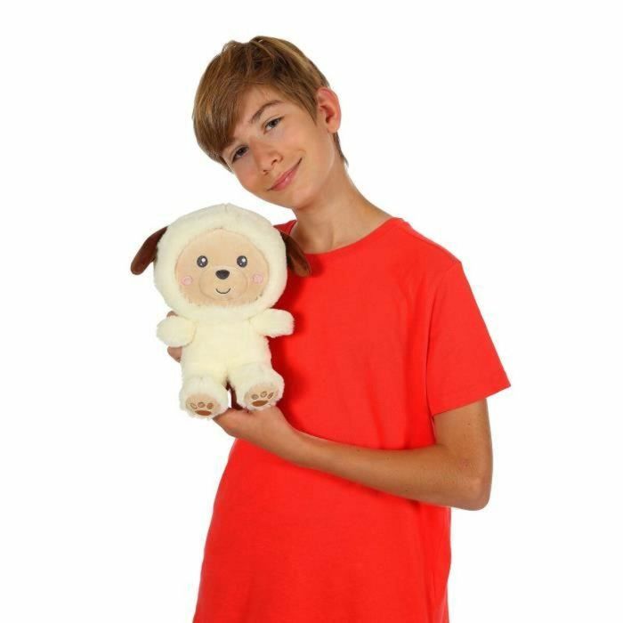 Peluche Perro Hoody Pets - GIPSY TOYS - Crema, 24 cm 1 Peluche Perro Hoody Pets - GIPSY TOYS - Crema, 24 cm 1