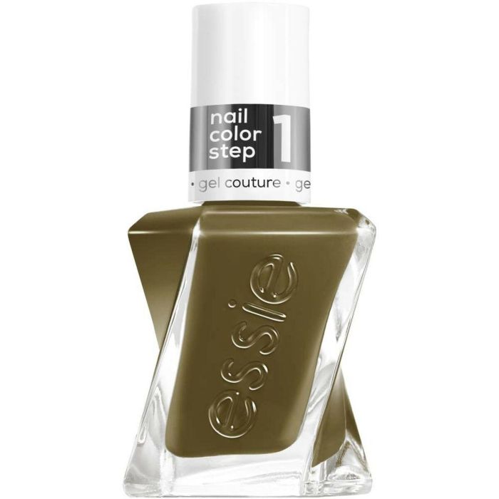 Essie GEL COUTURE #540-plaid Fairy Taylor - Rosa Nude, Brillo Similar al Gel, Duración 12 Días