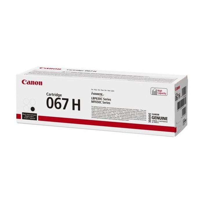 CANON Toner 067H negro, i-SENSYS LBP631 LBP633 MF651 MF655 MF657 3.130p. 2 CANON Toner 067H negro, i-SENSYS LBP631 LBP633 MF651 MF655 MF657 3.130p. 2