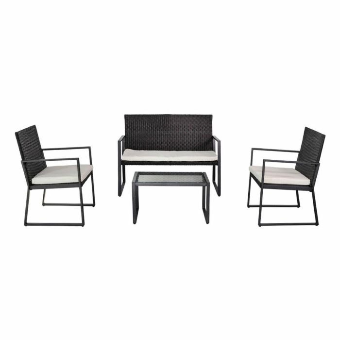 Muebles de Jardín Aktive Negro 2 Muebles de Jardín Aktive Negro 2