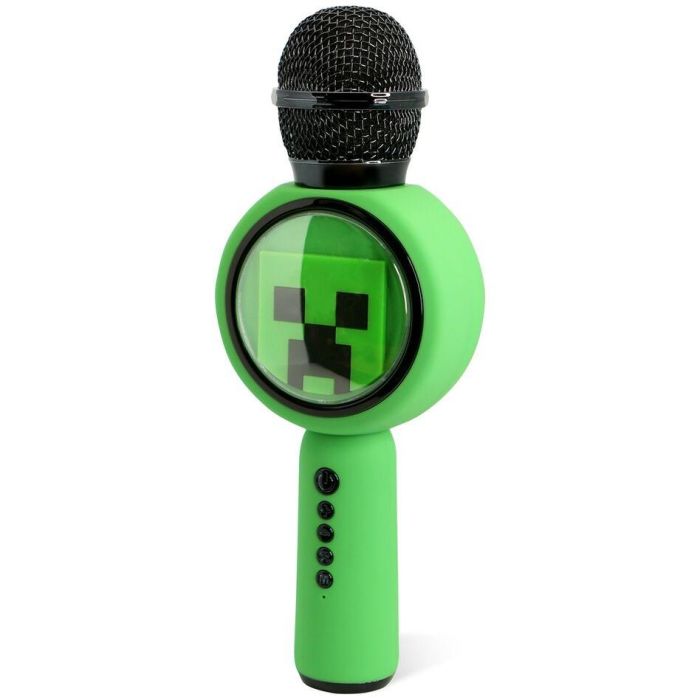 Microfono altavoz LED Minecraft 1
