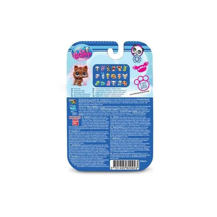Littlest Pet Shop Figura Mascota - Set con una figura 10,16x5,71x15,24 cm - Modelos surtidos 4 Littlest Pet Shop Figura Mascota - Set con una figura 10,16x5,71x15,24 cm - Modelos surtidos 4