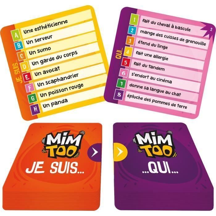 Mimtoo|Asmodee - Juego de cartas e imaginación - a partir de 6 años 5 Mimtoo|Asmodee - Juego de cartas e imaginación - a partir de 6 años 5