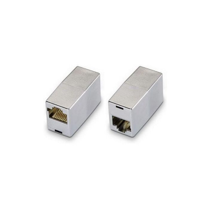 Aisens Empalme RJ45 Cat.5E STP Hembra/Hembra, Plata, RoHS 2 Aisens Empalme RJ45 Cat.5E STP Hembra/Hembra, Plata, RoHS 2