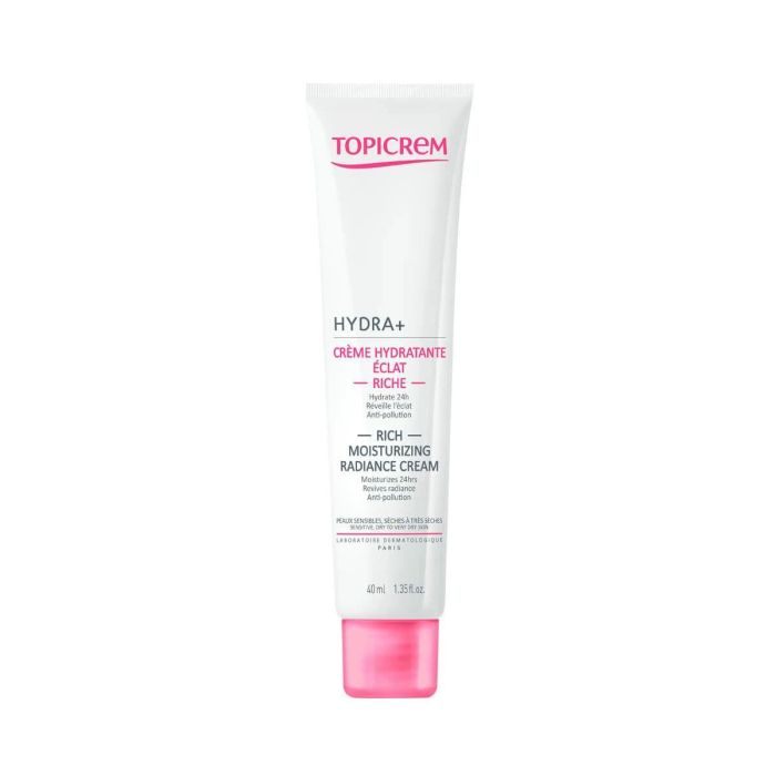 Topicrem Hydra+ Crema Hidratante Iluminadora Rica