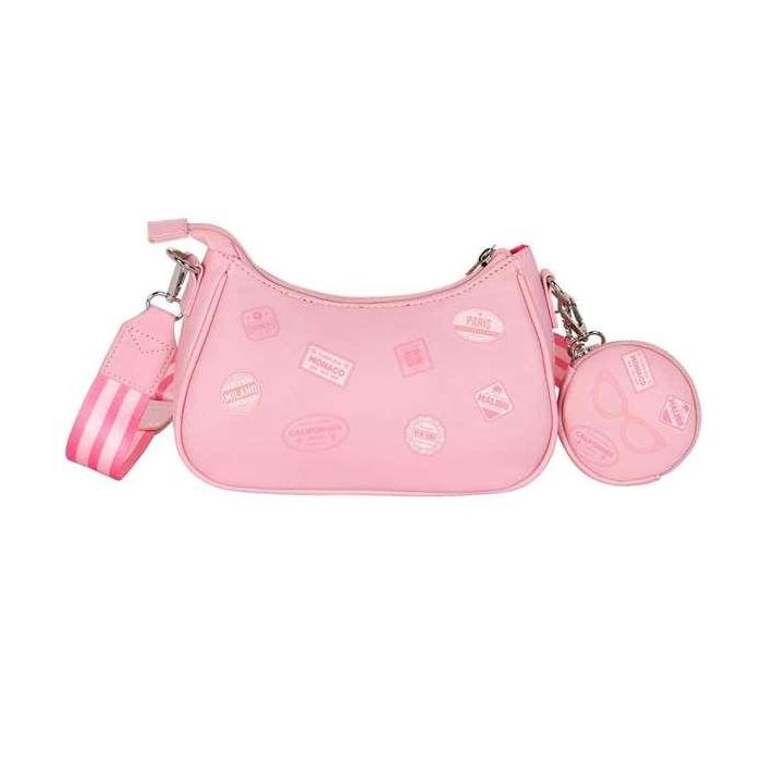 Karactermania Bolso Barbie Fancy 2.0 Travel Bolso de Hombro 8x21x5,5 cm Rosa PVC para Niñas 5 Karactermania Bolso Barbie Fancy 2.0 Travel Bolso de Hombro 8x21x5,5 cm Rosa PVC para Niñas 5