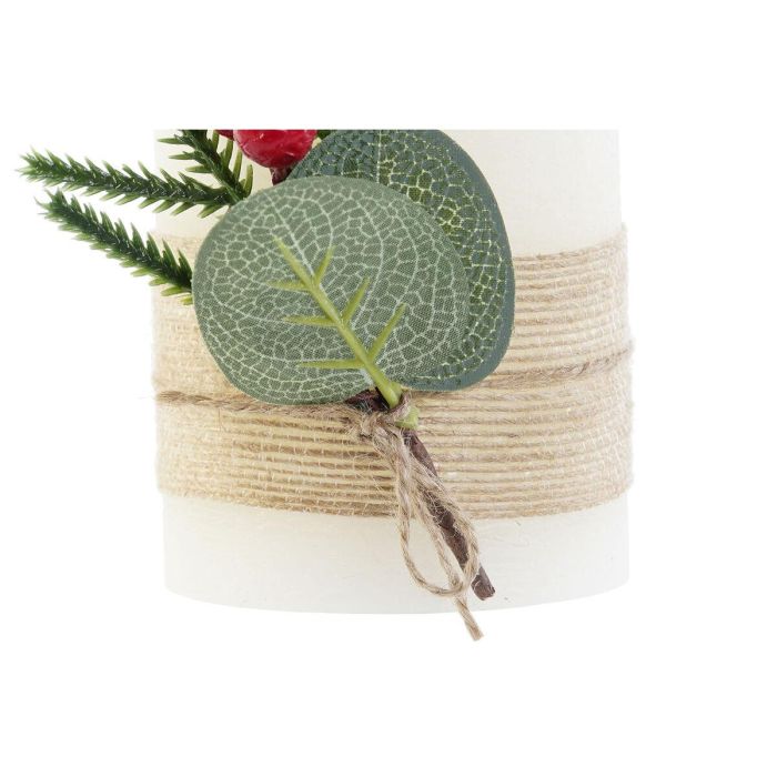 Vela Led Navidad Alpina DKD Home Decor Blanco 7 x 12 x 7 cm 2 Vela Led Navidad Alpina DKD Home Decor Blanco 7 x 12 x 7 cm 2