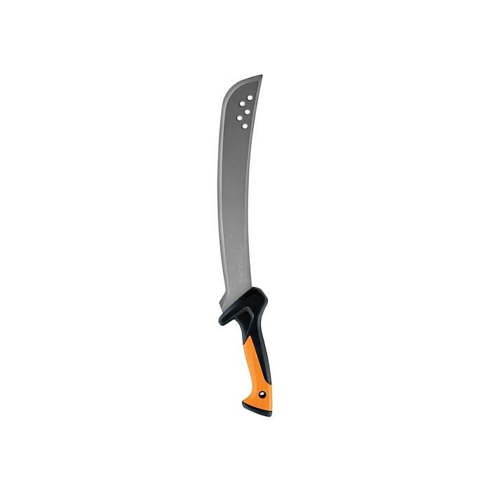 Fiskars Machete Solid Acero Inoxidable Longitud Hoja 38 cm 700 mm Peso 990 g Mango Ergonómico Naranja para Jardinería y Aventura 0 Fiskars Machete Solid Acero Inoxidable Longitud Hoja 38 cm 700 mm Peso 990 g Mango Ergonómico Naranja para Jardinería y Aventura 0
