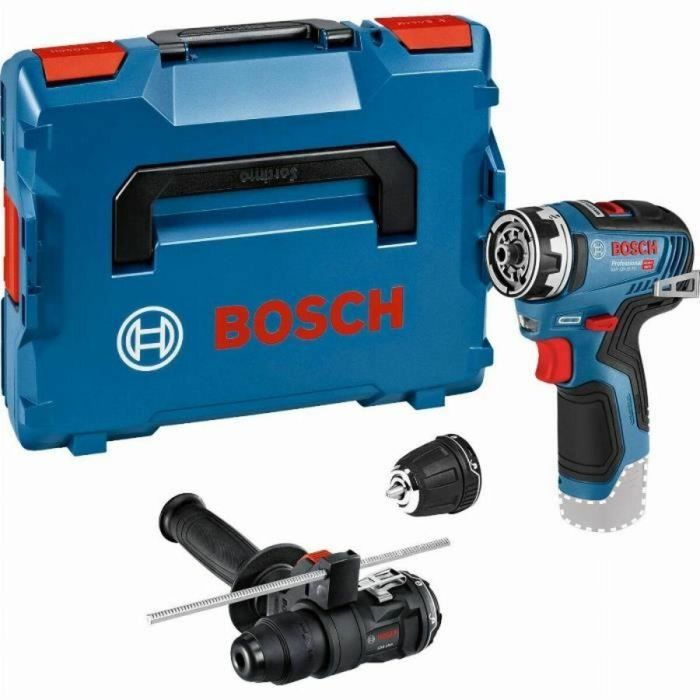 Bosch Professional GSR 12V-35 FC + GFA 12-H + GFA 12-B + Taladro-destornillador L-BOXX - 06019H300B