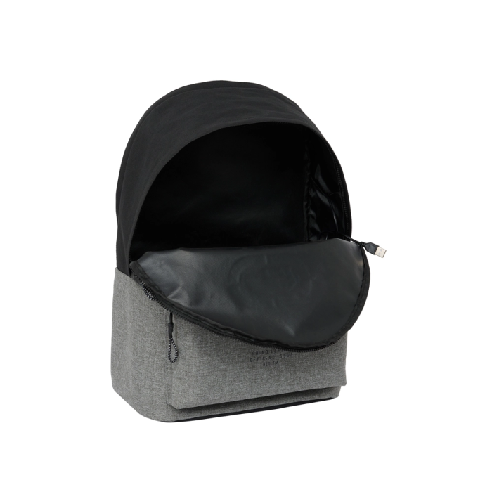 Mochila para Portátil Eckō Unltd. Rhino Negro Gris 31 x 44 x 18 cm 3 Mochila para Portátil Eckō Unltd. Rhino Negro Gris 31 x 44 x 18 cm 3