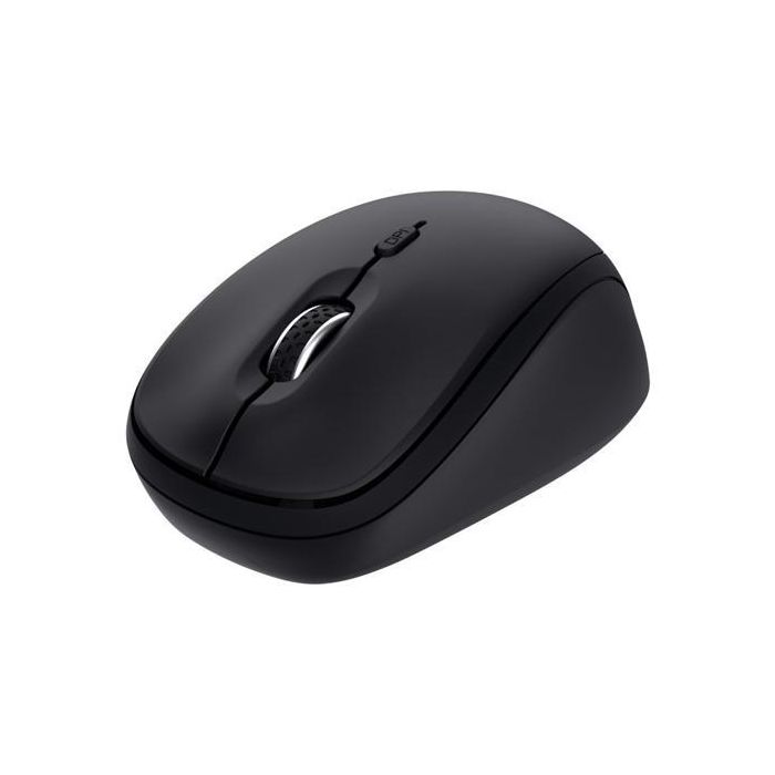 Trust Ratón Óptico Inalámbrico Y Bluetooth Yvi+ 1600 Dpi, Ambidextro, 3 Botones, Negro Trust Ratón Óptico Inalámbrico Y Bluetooth Yvi+ 1600 Dpi, Ambidextro, 3 Botones, Negro